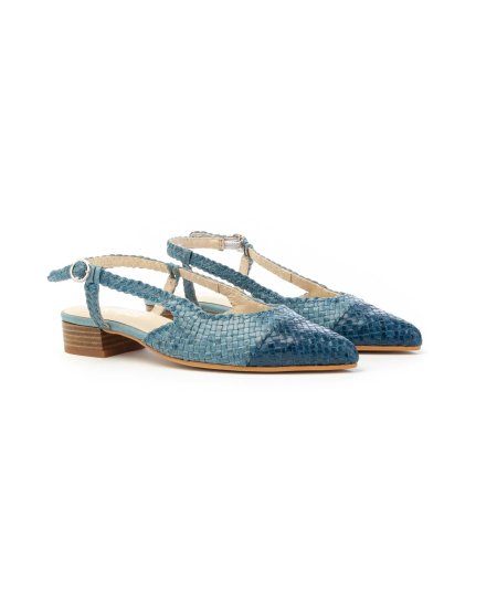 Kess Slingback 24751 Intrecciata Tacco 30mm