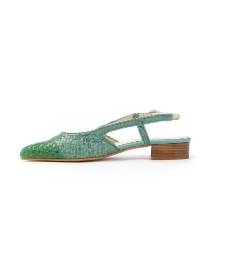 Kess Slingback 24751 Intrecciata Tacco 30mm