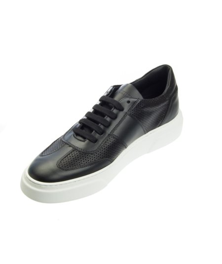 STOKTON 450 SNEAKER VITELLO MICROFORATO