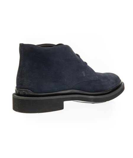 TOD`S POLACCO LACCI CAMOSCIO F.DO GOMMA