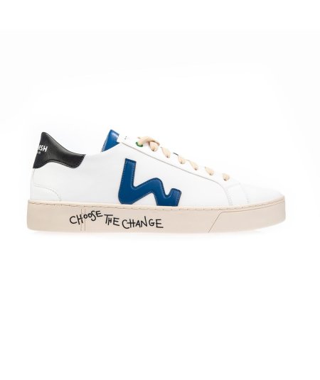 WOMSH VS201232 VEGAN SNIK WHITE BLUE