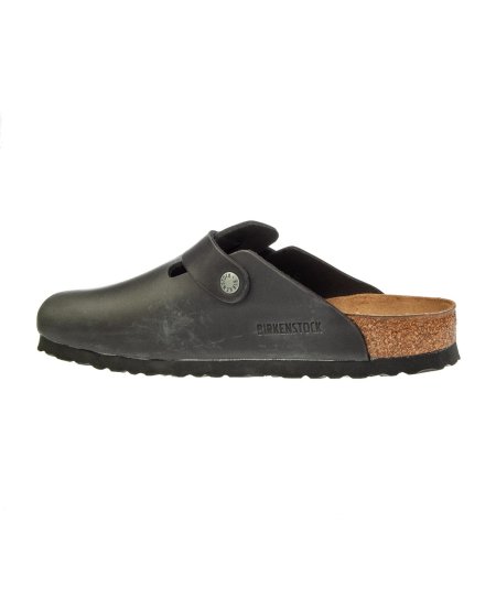 Birkenstock boston 059463 sabot black narrow fit