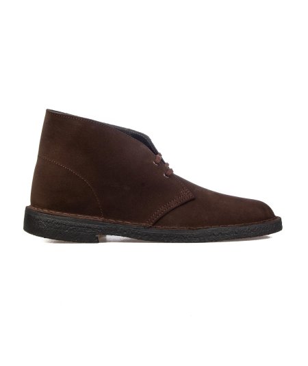 CLARKS ORIGINALS DESERT BOOT DARK BROWN