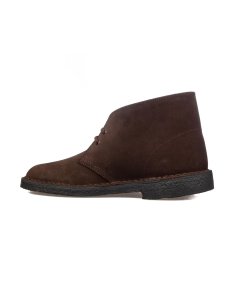 CLARKS ORIGINALS DESERT BOOT DARK BROWN