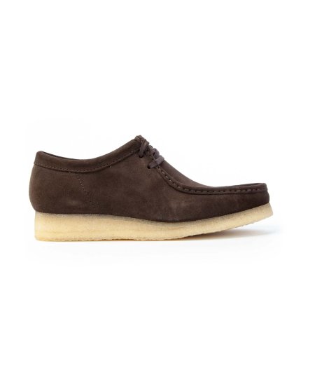 CLARKS ORIGINALS 156606 WALLABE DK BROWN