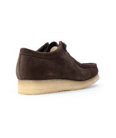 CLARKS ORIGINALS 156606 WALLABE DK BROWN