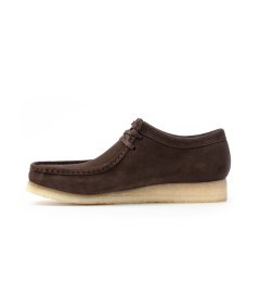 CLARKS ORIGINALS 156606 WALLABE DK BROWN
