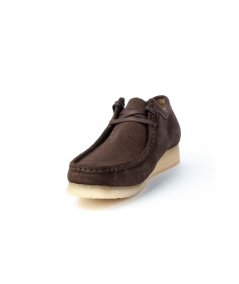CLARKS ORIGINALS 156606 WALLABE DK BROWN