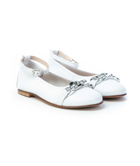 chiara luciani e22 207 ballerina catena cinturino caviglia