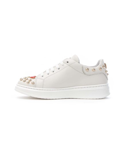 Chiara Luciani E22 216 Sneakers Borchie Junior Leone Shoes