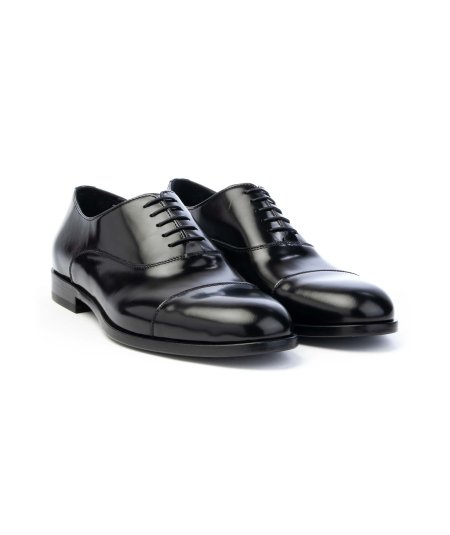 ROSSI OXFORD LACCI FONDO CUOIO