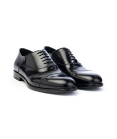 ROSSI OXFORD LACCI FONDO CUOIO