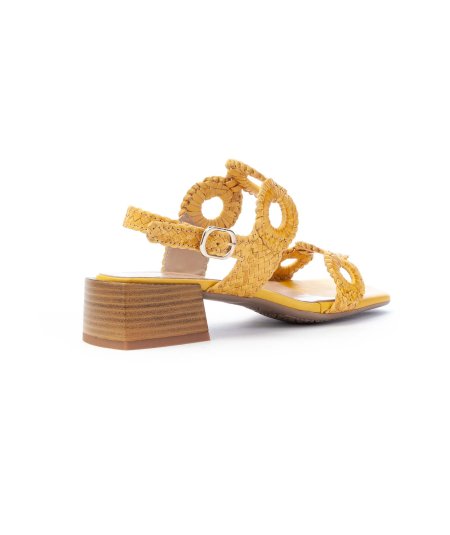 Kess 22690 Sandalo 2 Fasce Intrecciate Tacco 30