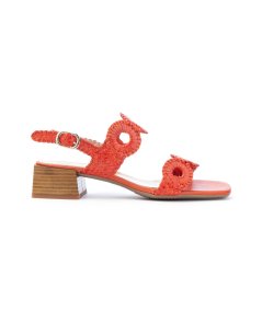 Kess 22690 Sandalo 2 Fasce Intrecciate Tacco 30