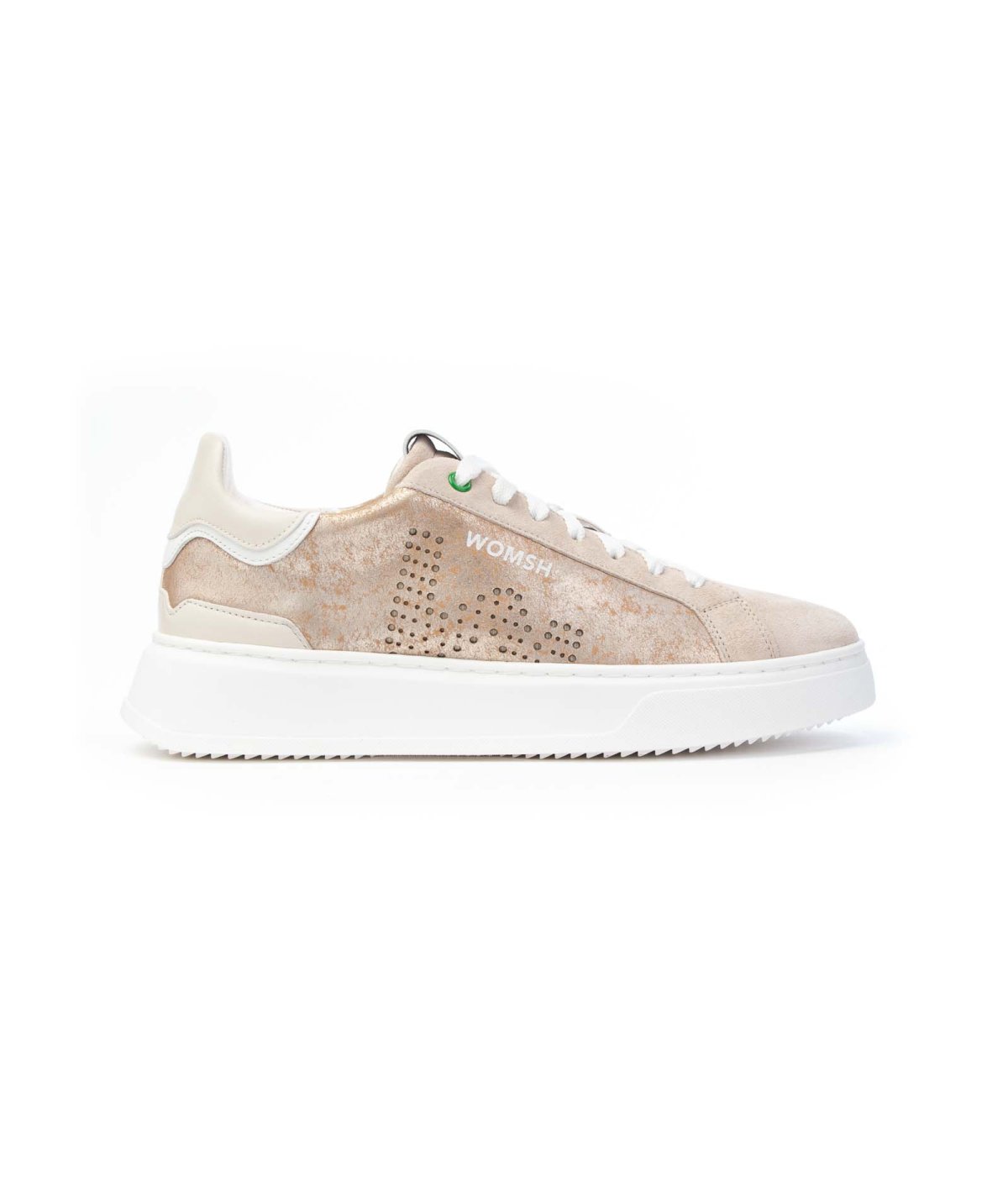 WOMSH SNEAKERS LACCI FONDO CASSETTA