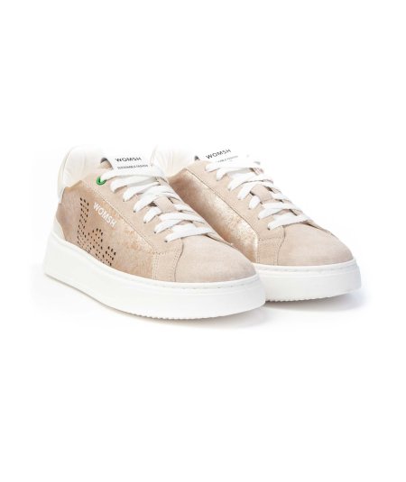WOMSH SNEAKERS LACCI FONDO CASSETTA