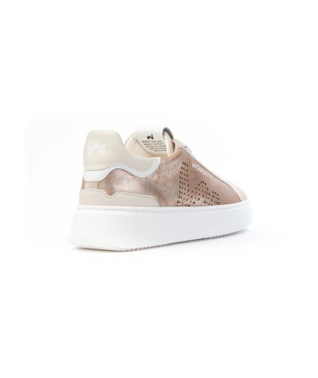 WOMSH SNEAKERS LACCI FONDO CASSETTA