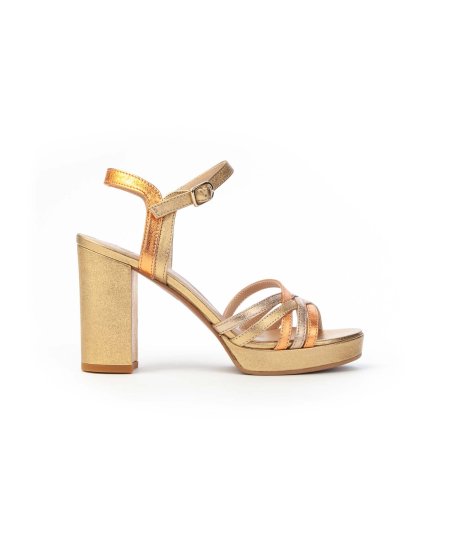 Franco Russo 5705 Sandalo Plateau Donna
