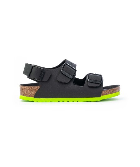 Birkenstock Milano 1022129 Kids Desert soil black lime