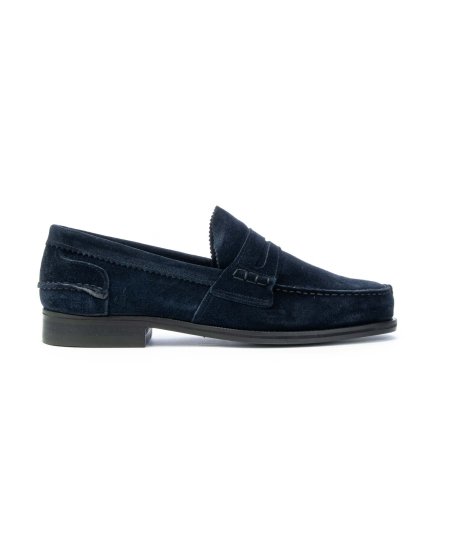 SAXONE 1000S MOCASSINO OXFORD SUEDE