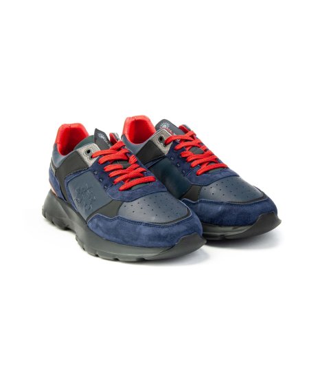 La Martina Scarpe Stringate Sneakers Uomo