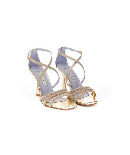 Albano Sandalo 3216 Raso e Strass Leone Shoes Frosinone
