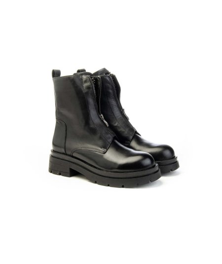 TOSC BLU SF2353S323 BIKER ZIP BIJOUX