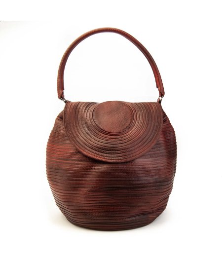 Borsa Majo BOVG 923 con manico e patta di chiusura