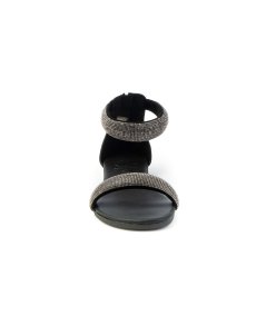 Sandalo tessuto e strass 18+ 8169 Donna