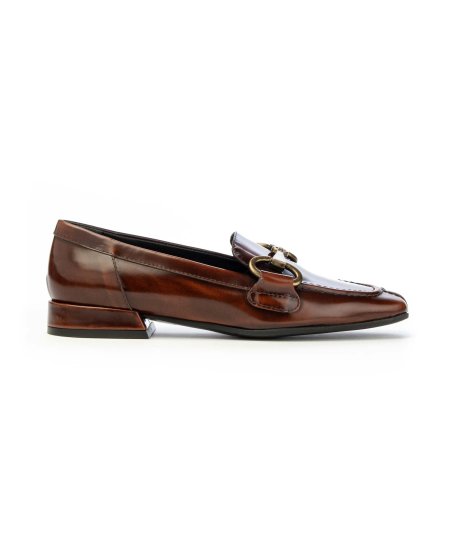 Mocassino in vitello spazzolato Bruglia 8457 Donna
