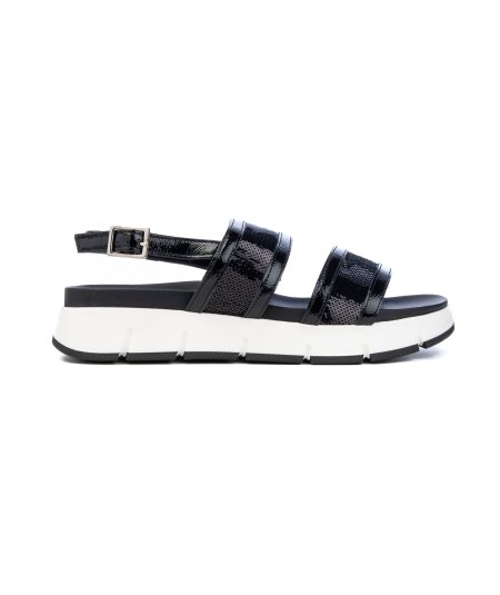 ALEXIA 533 SANDALO DUE FASCE PAILLETTES