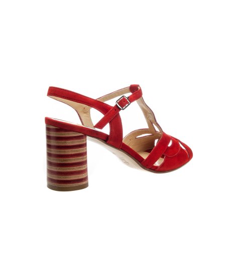 Sandalo in camoscio con Tacco 7 cm Cervone 2014 Donna