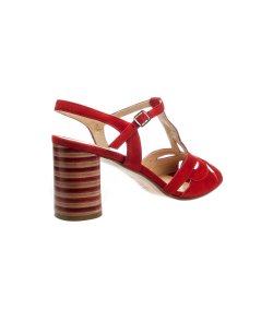 Sandalo in camoscio con Tacco 7 cm Cervone 2014 Donna