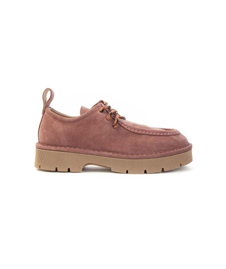 Panchic Scarpa Lace Up P99W in suede scamosciato Donna