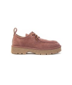 Panchic Scarpa Lace Up P99W in suede scamosciato Donna