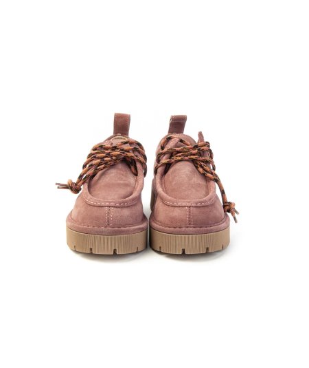 Panchic Scarpa Lace Up P99W in suede scamosciato Donna