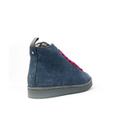 Panchic Polacchino P01w00700332052 lacci Ankle Boot suede and faux furs Uomo