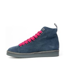 Panchic Polacchino P01w00700332052 lacci Ankle Boot suede and faux furs Uomo
