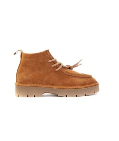 Panchic Polacco P99W0020042D016 con lacci Ankle Boot suede faux fur Donna