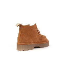 Panchic Polacco P99W0020042D016 con lacci Ankle Boot suede faux fur Donna