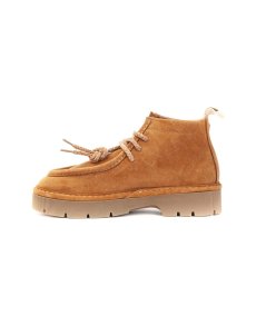 Panchic Polacco P99W0020042D016 con lacci Ankle Boot suede faux fur Donna