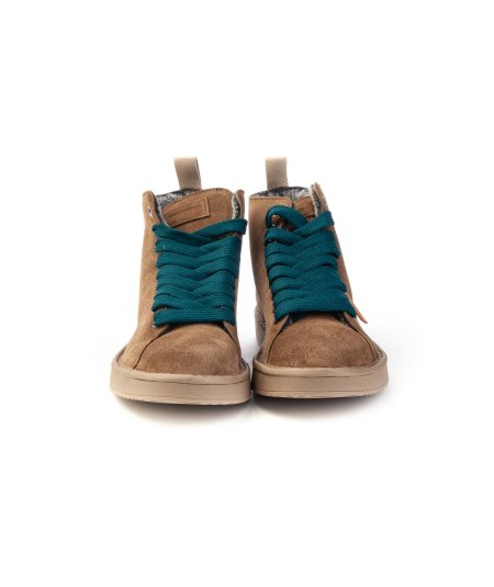 Panchic Polacchino P01M00700332141 lacci suede faux fur Uomo