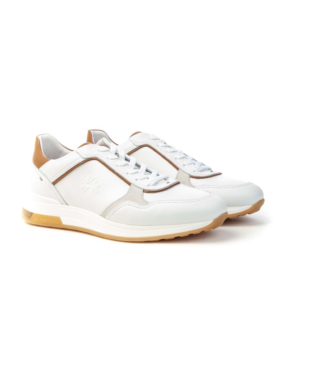 La Martina Sneakers Uomo Lfm241.060 con Lacci