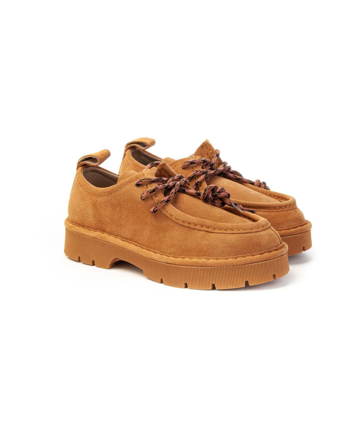 Panchic Scarpa Lace Up P99W in suede scamosciato Donna