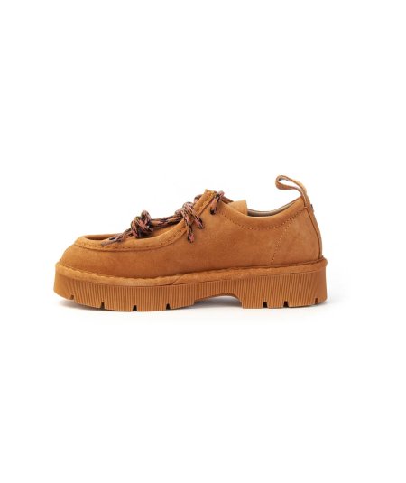Panchic Scarpa Lace Up P99W in suede scamosciato Donna