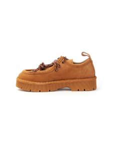 Panchic Scarpa Lace Up P99W in suede scamosciato Donna