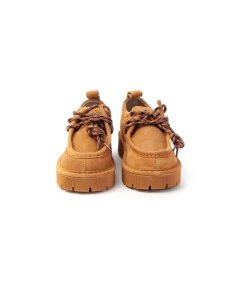 Panchic Scarpa Lace Up P99W in suede scamosciato Donna