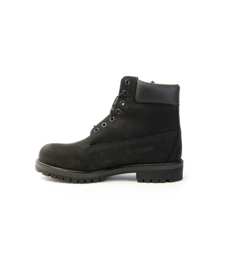 Boot Timberland Tb110073001 6 Inch Boot in nabuk Black Uomo
