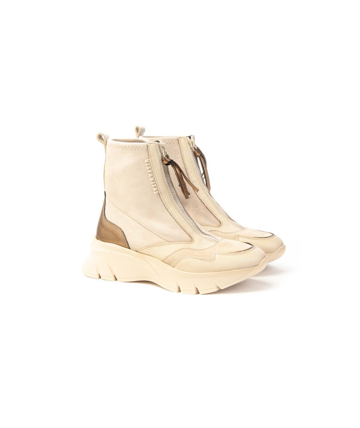 Stivaletto Hispanitas HI243628 Helsinki Milk con plateau Donna