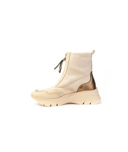 Stivaletto Hispanitas HI243628 Helsinki Milk con plateau Donna